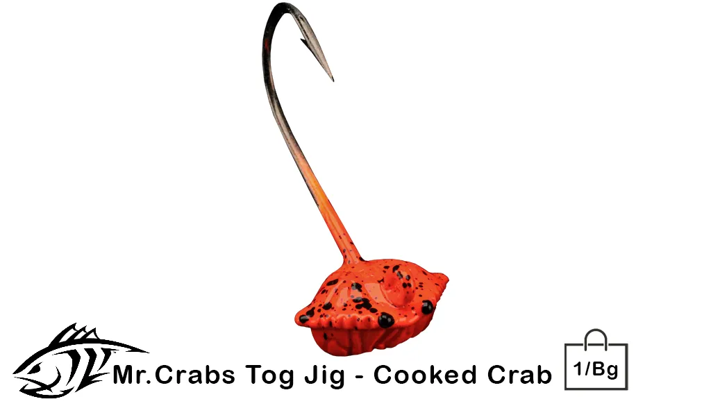 Lunker City 3oz Mr. Crabs Tog Jig 1/Bag - Image 4
