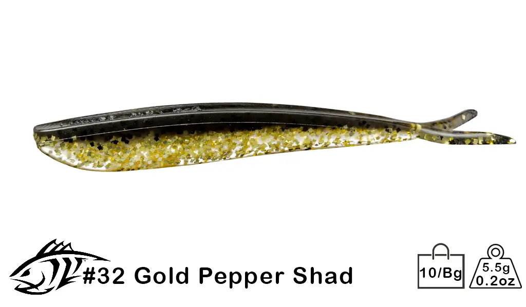Lunker City 4" Fin-S Fish (Color #1-150) - Image 12