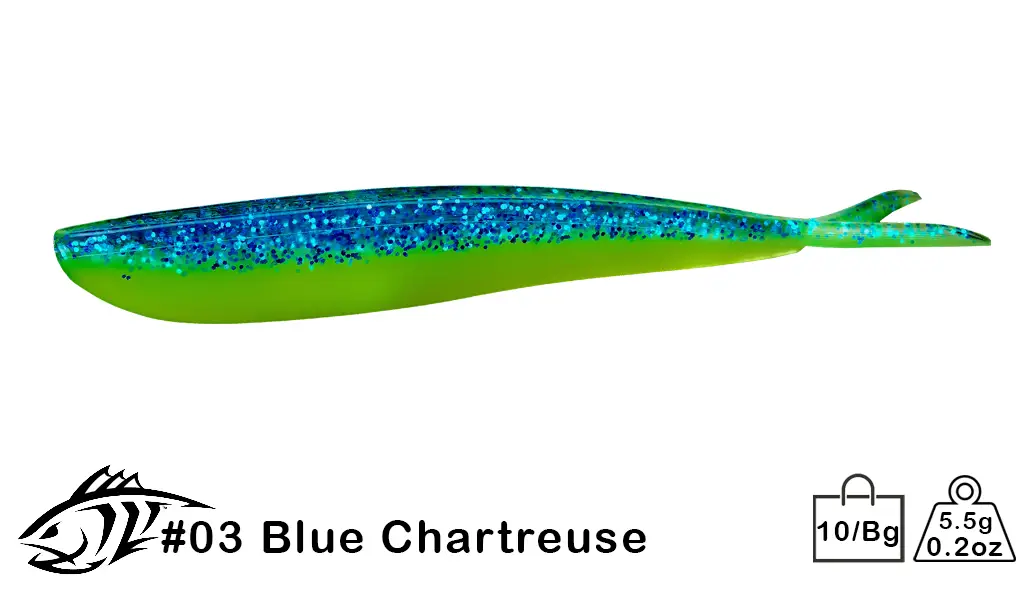 Lunker City 4" Fin-S Fish (Color #1-150) - Image 3
