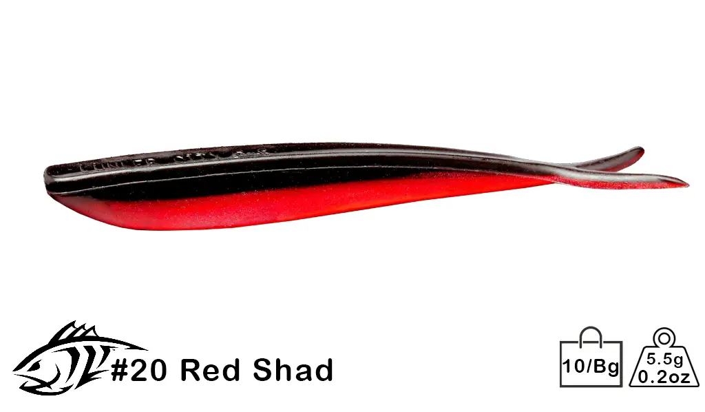 Lunker City 4" Fin-S Fish (Color #1-150) - Image 8