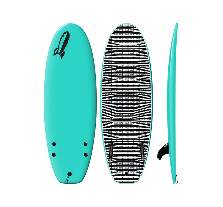 Rock-It Surf 4'10" CHUB twin fin shortboard - Image 13