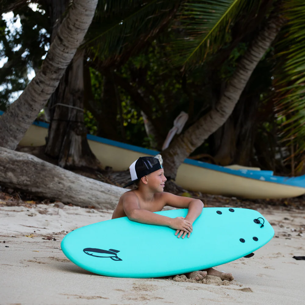 Rock-It Surf 4'10" CHUB twin fin shortboard - Image 3