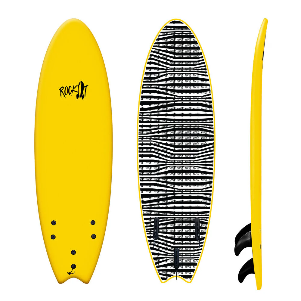 Rock-It Surf 6' ALBERT FISH Surfboard - Image 10