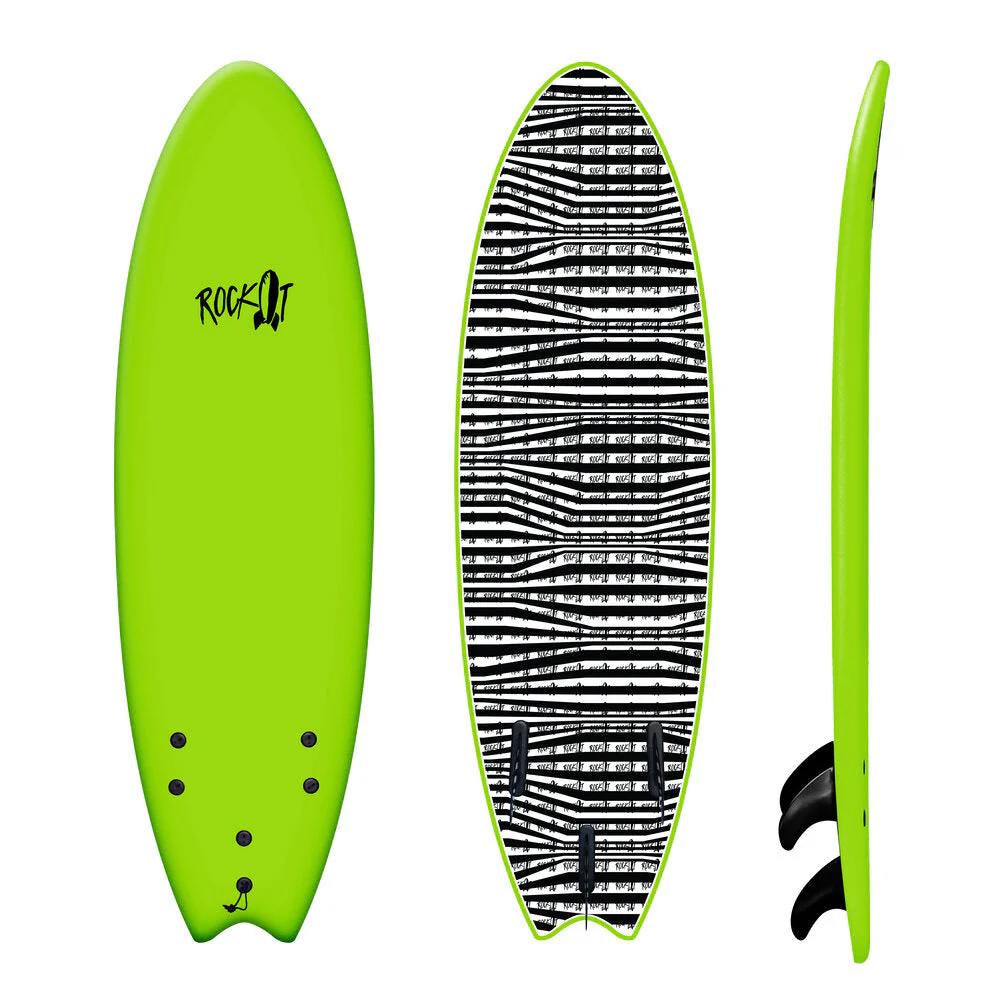 Rock-It Surf 6' ALBERT FISH Surfboard - Image 13