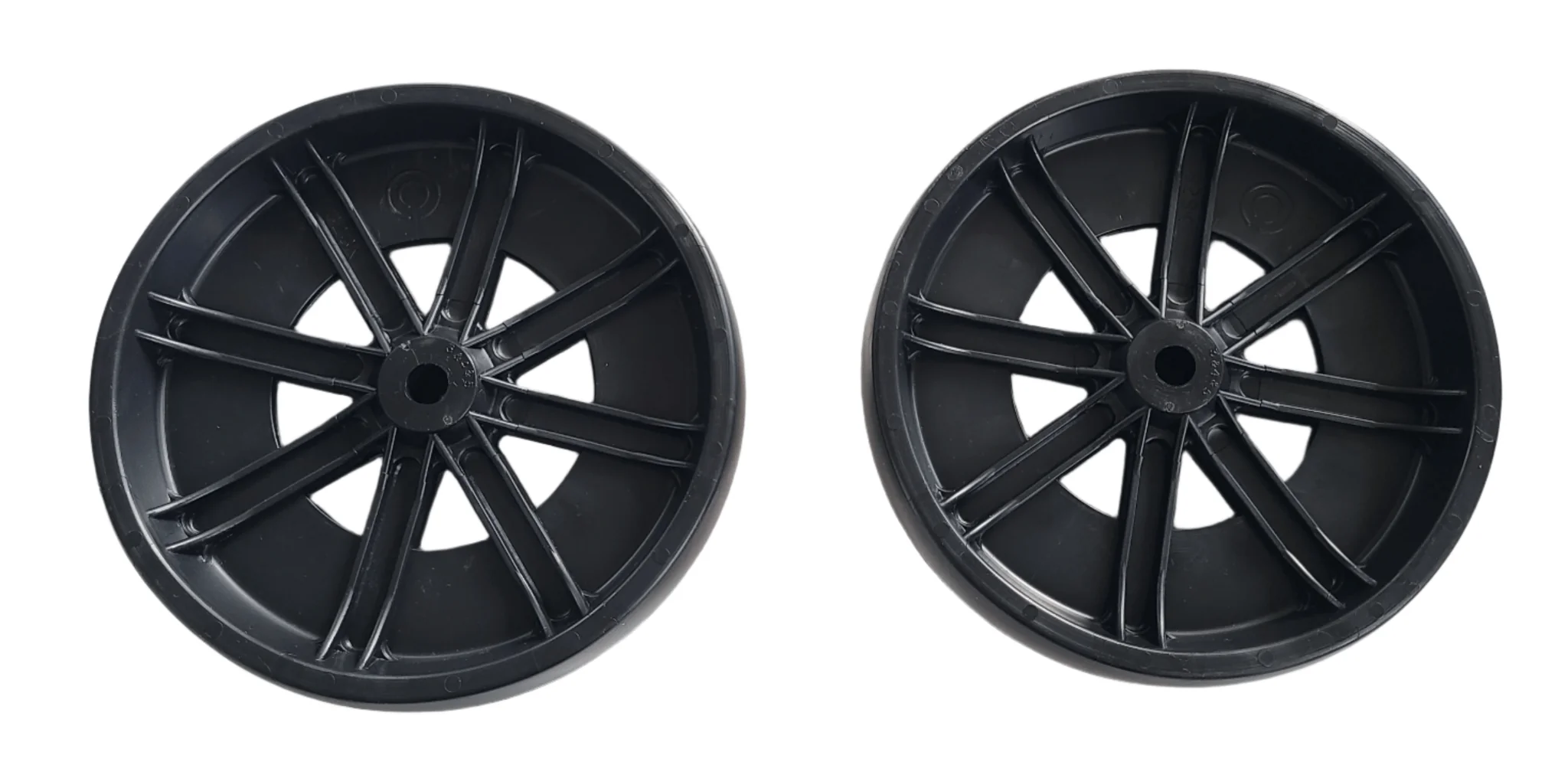 V8" Wheels (set of 2) For Drum Smoker (Replacement Wheels For Hunsaker Smokers)