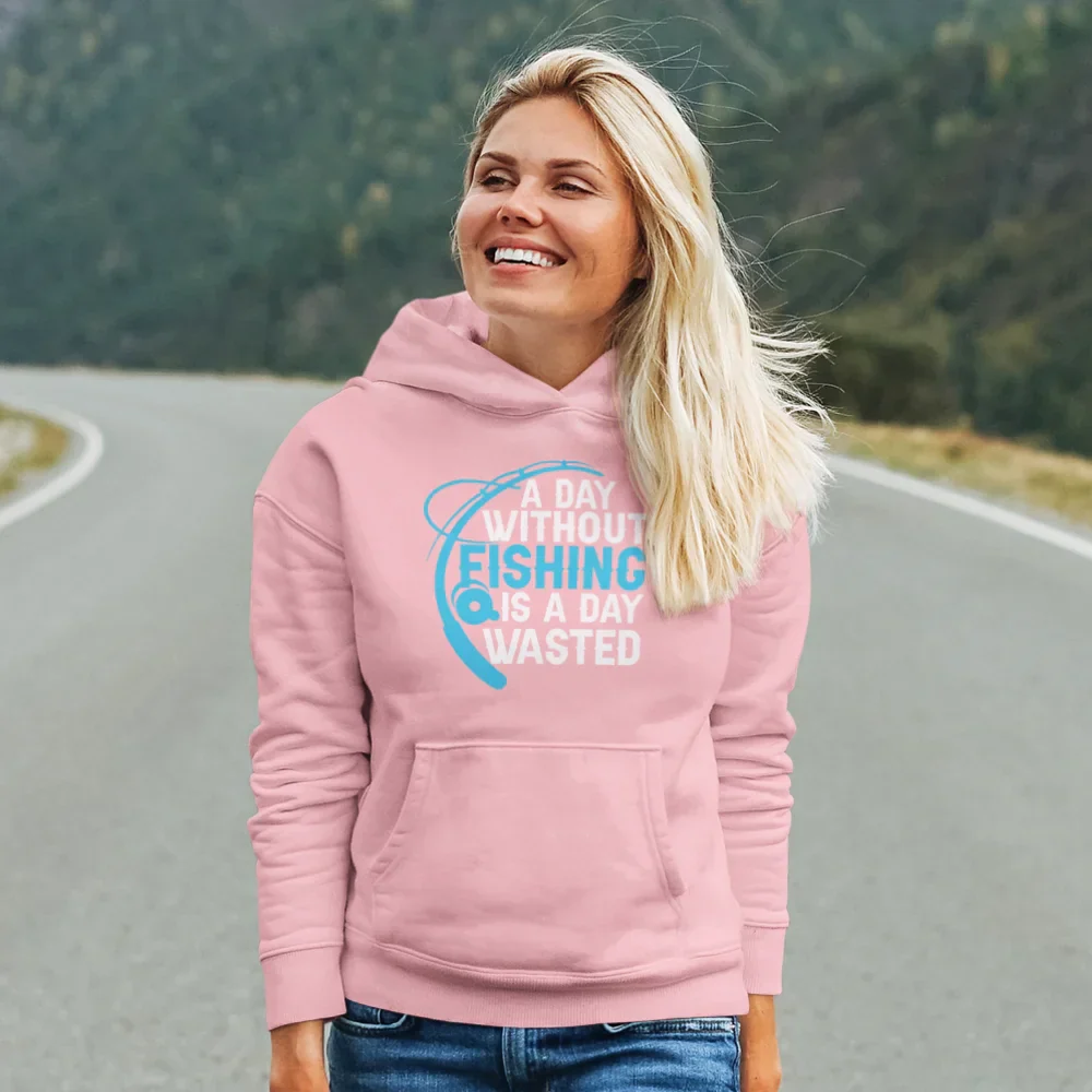 Outdoorzees A Day Without Fishing Unisex Hoodie - Image 6