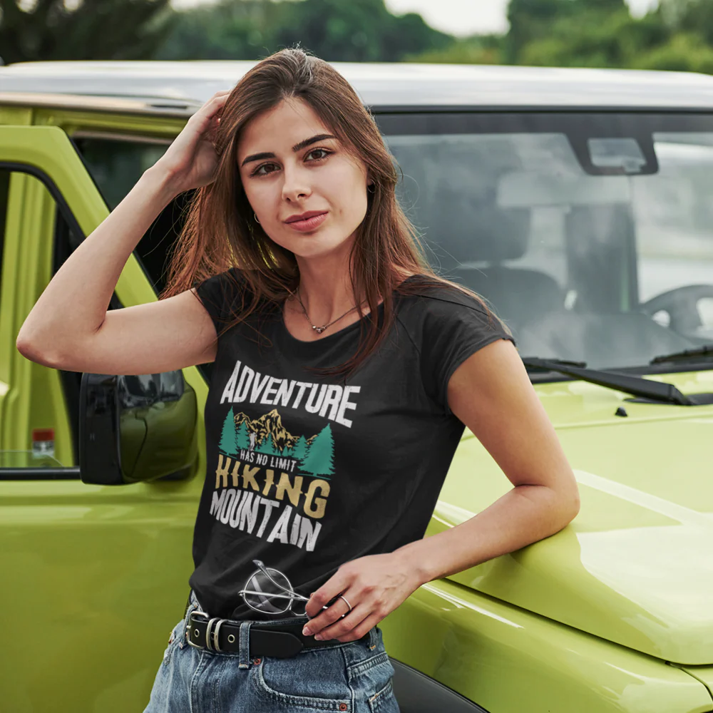 Outdoorzees Adventure Has No Limit T-Shirt for Women - Image 6
