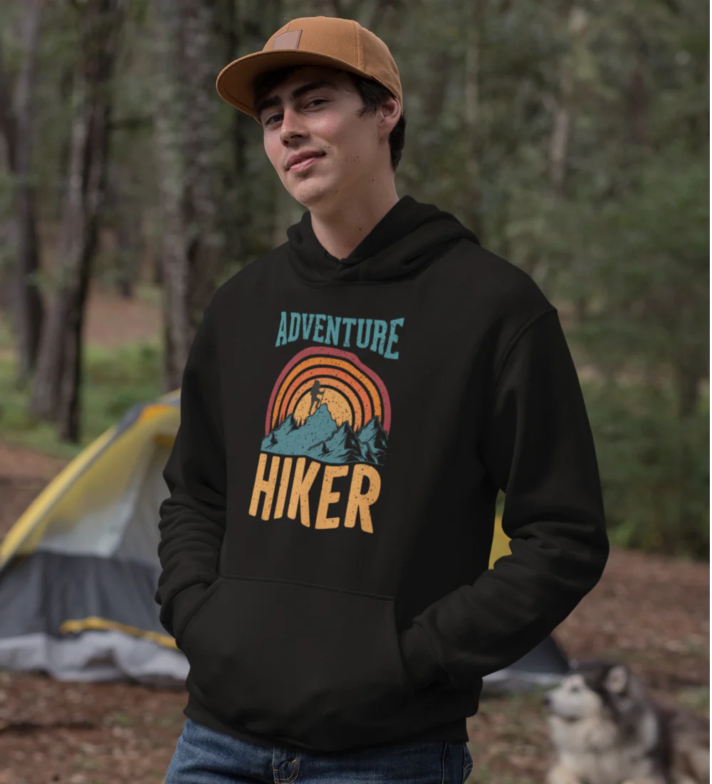 Outdoorzees Adventure Hiker Unisex Hoodie - Image 4