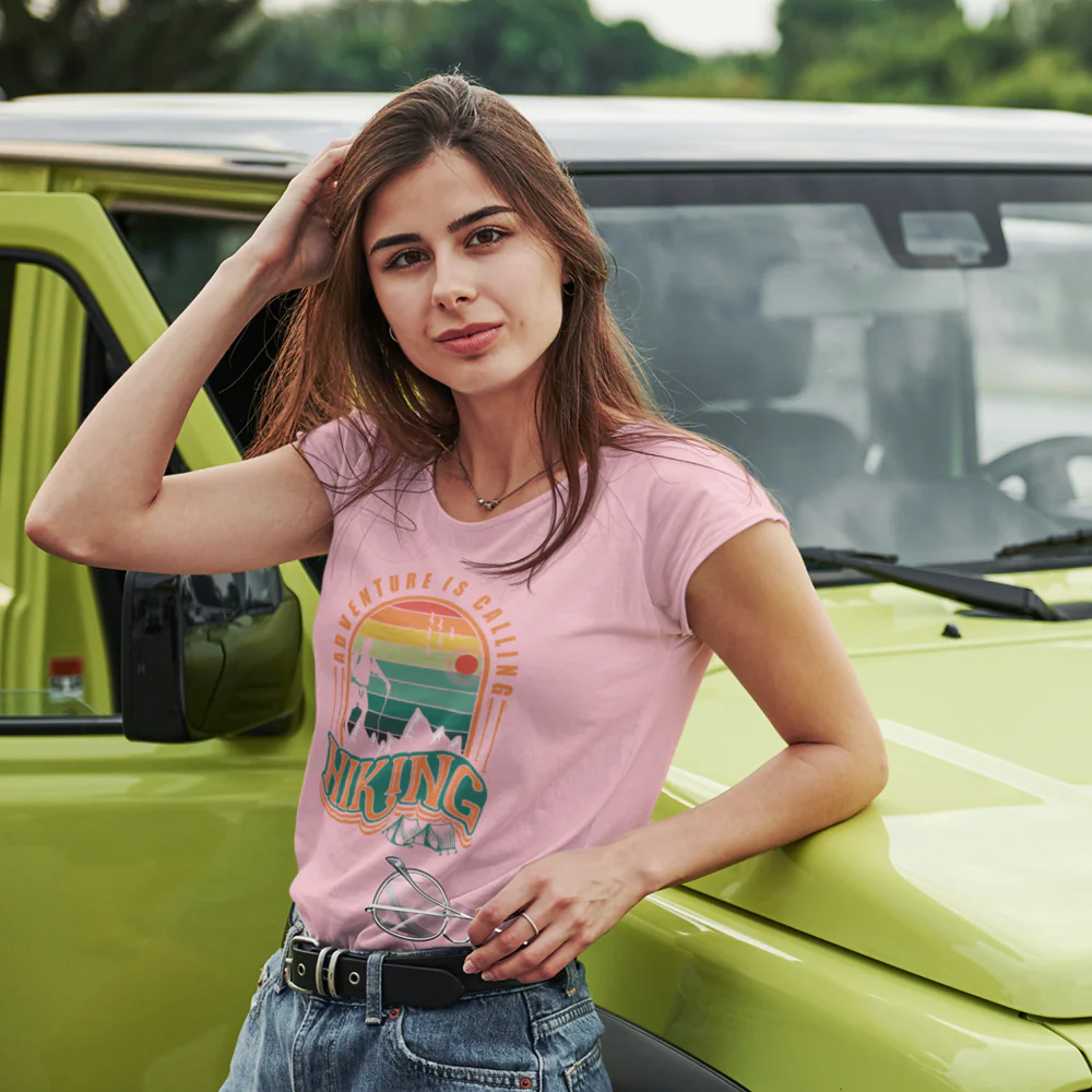 Outdoorzees Adventure Is Calling T-Shirt for Women - Image 5
