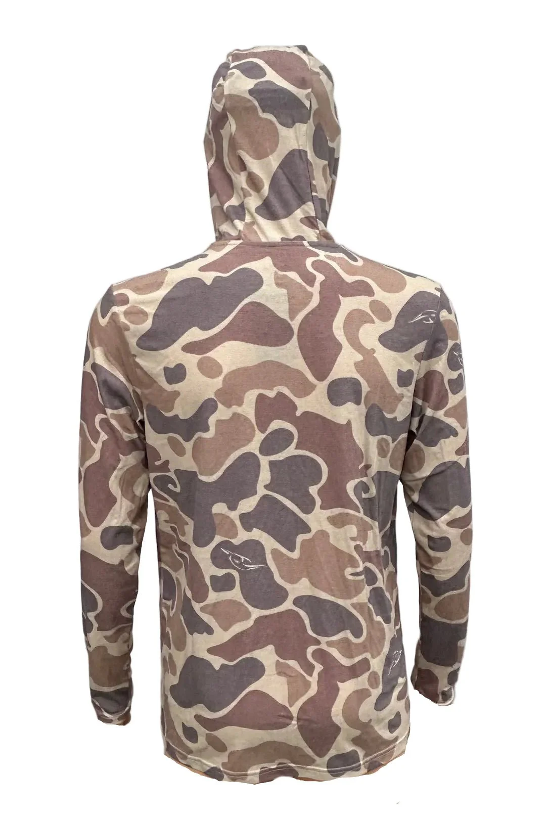 AFW Vintage Camo Brown long sleeve with Hood - Image 2