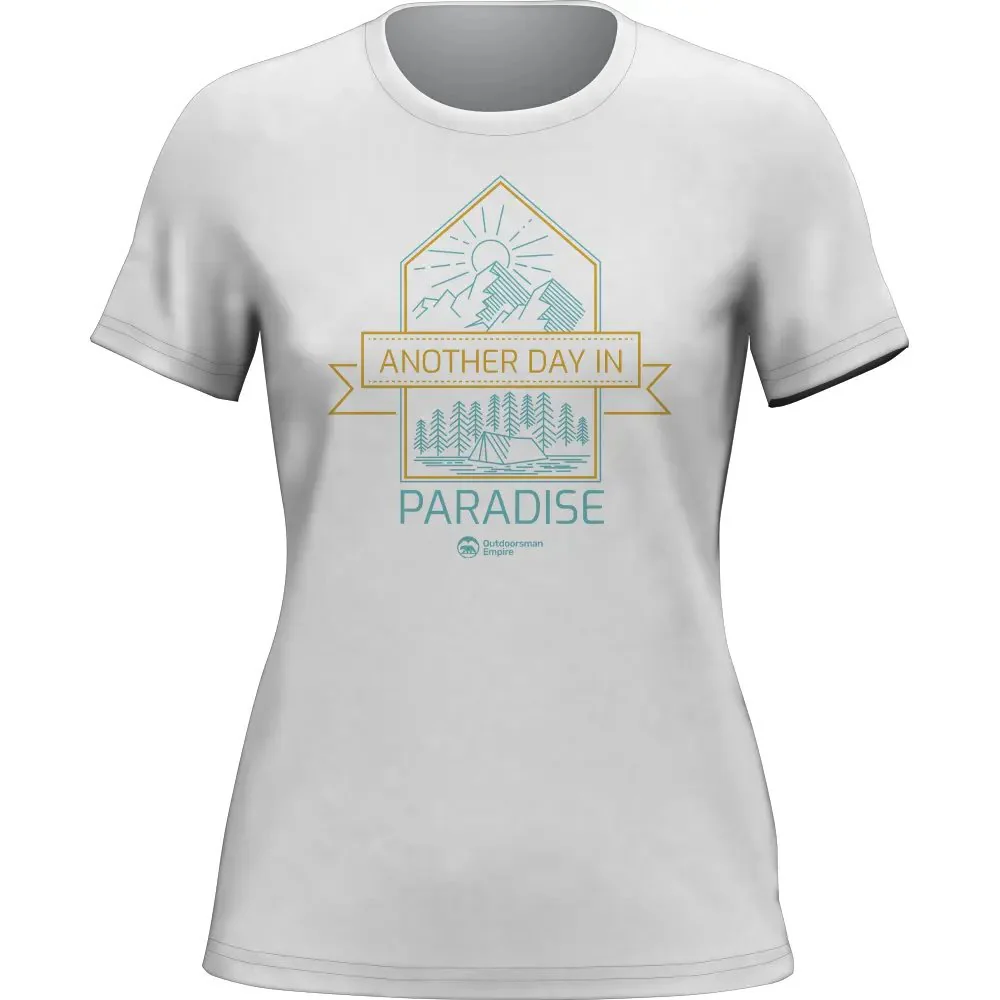 Outdoorzees Another Day In Paradise T-Shirt for Women - Image 5