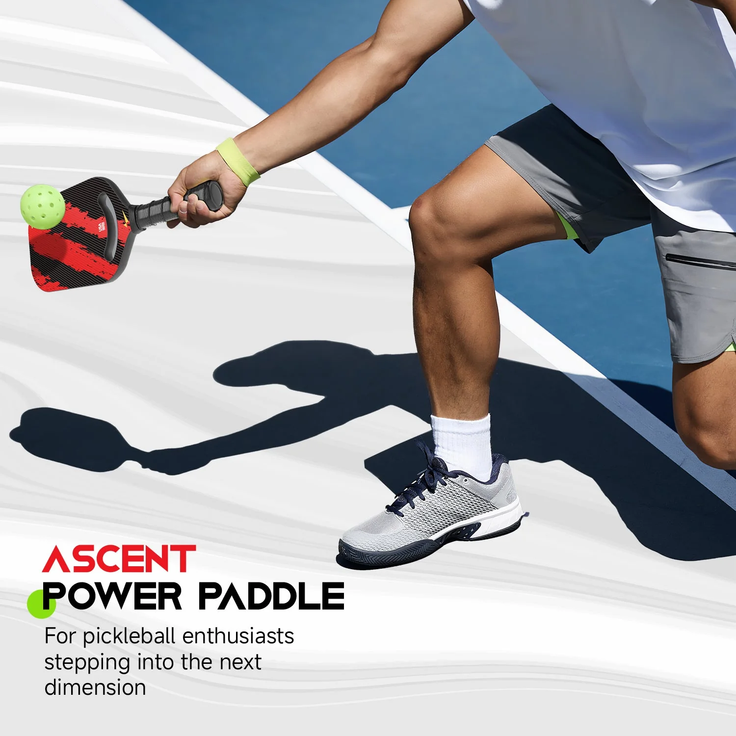 Warping Point Ascent Pickleball Paddle - Power - Image 7