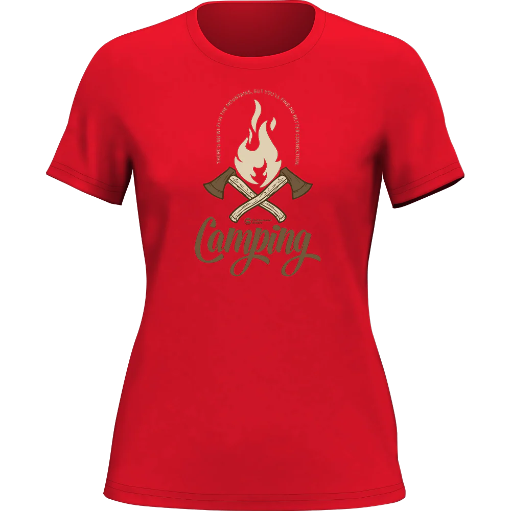 Outdoorzees Axes T-Shirt for Women - Image 4
