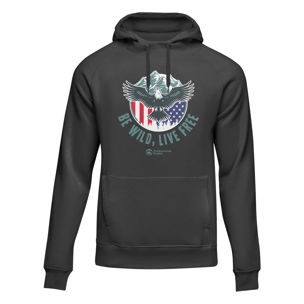 Outdoorzees Be Wild Be Free Unisex Hoodie - Image 2