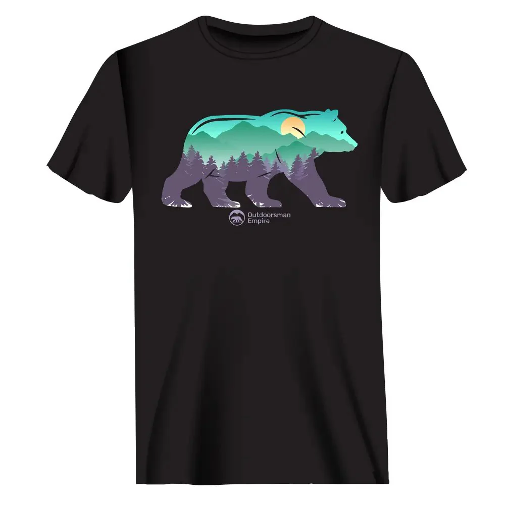 Outdoorzees Bear Man T-Shirt - Image 2