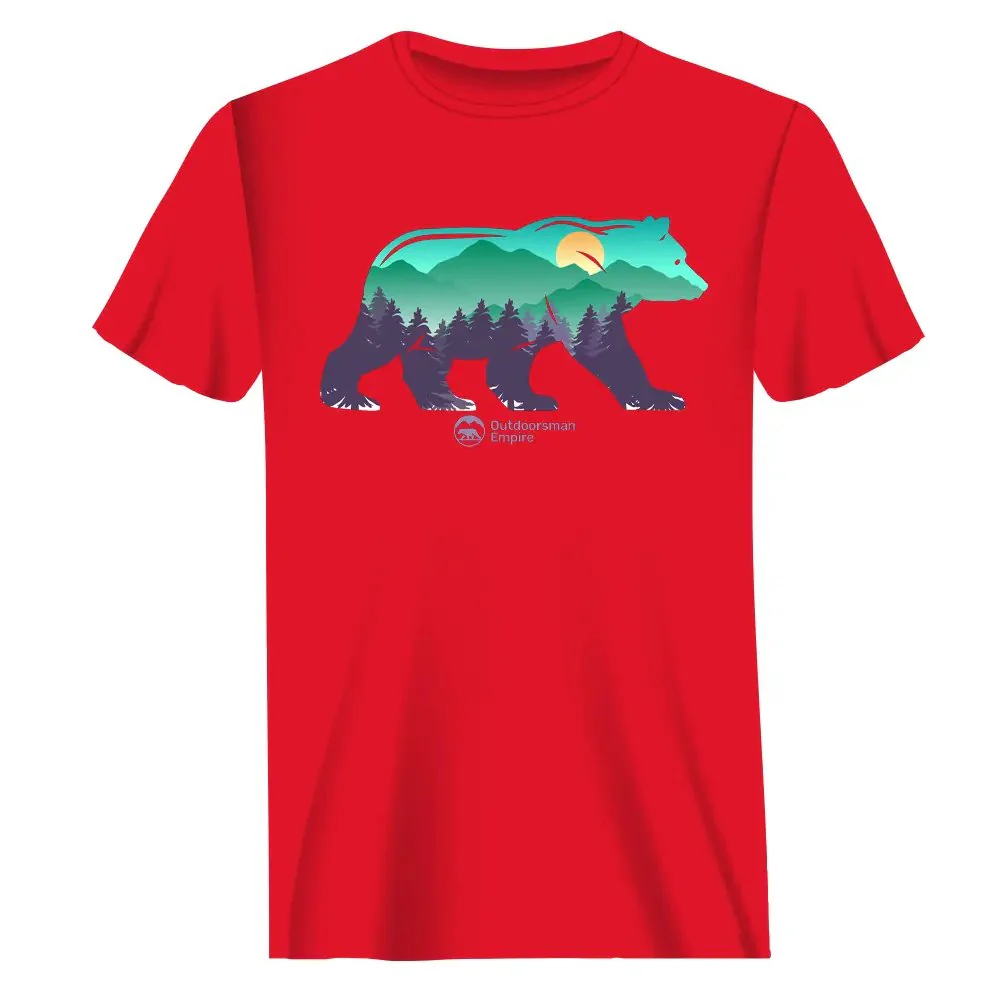 Outdoorzees Bear Man T-Shirt - Image 3