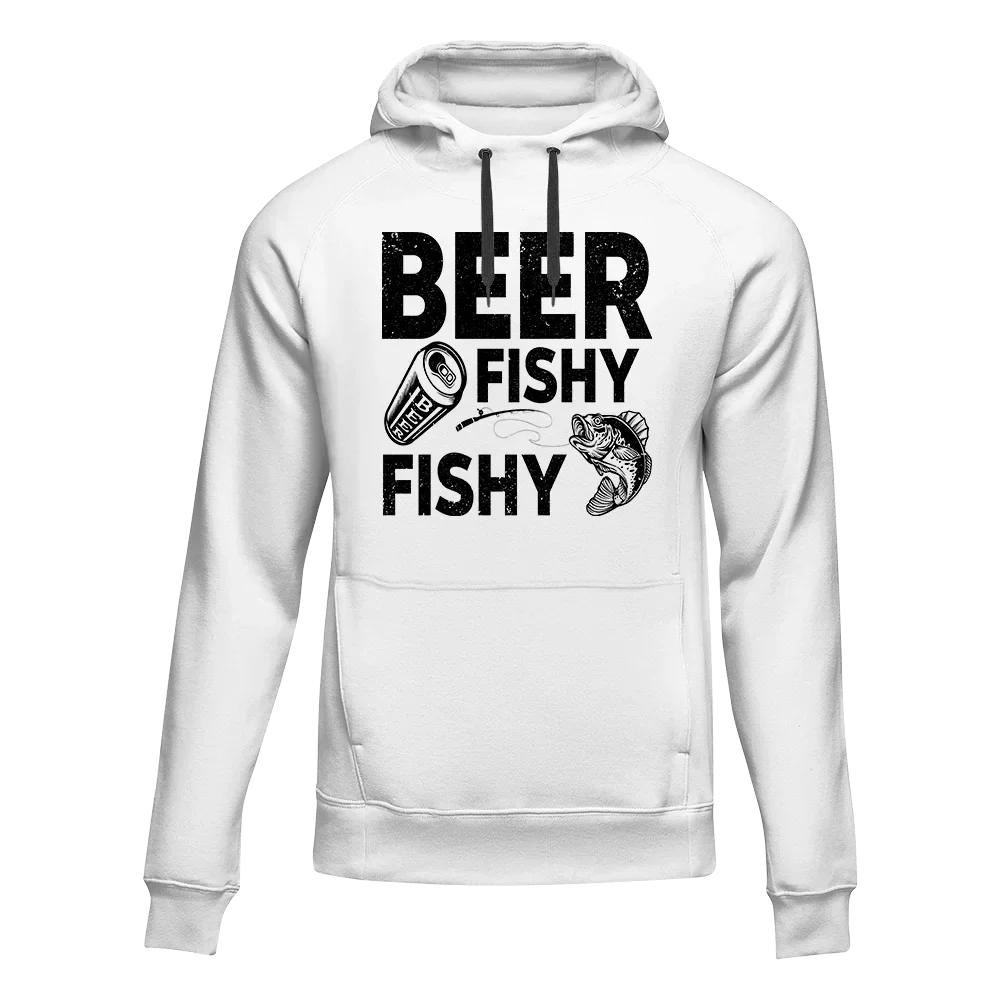 Outdoorzees Beer Fishy Fishy Unisex Hoodie - Image 3