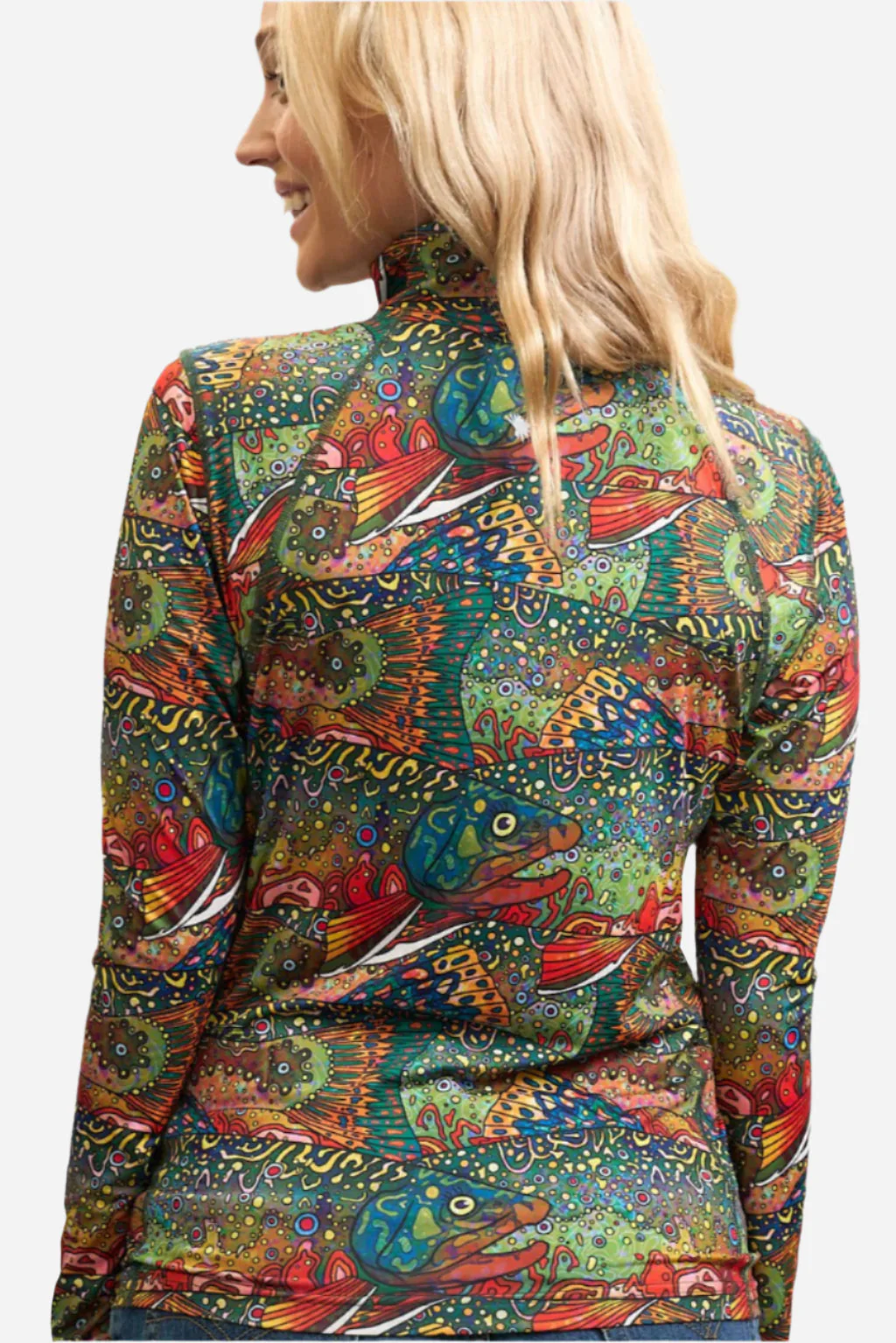 FisheWear Brookie 1/4 Zip Sunshirt - Image 5