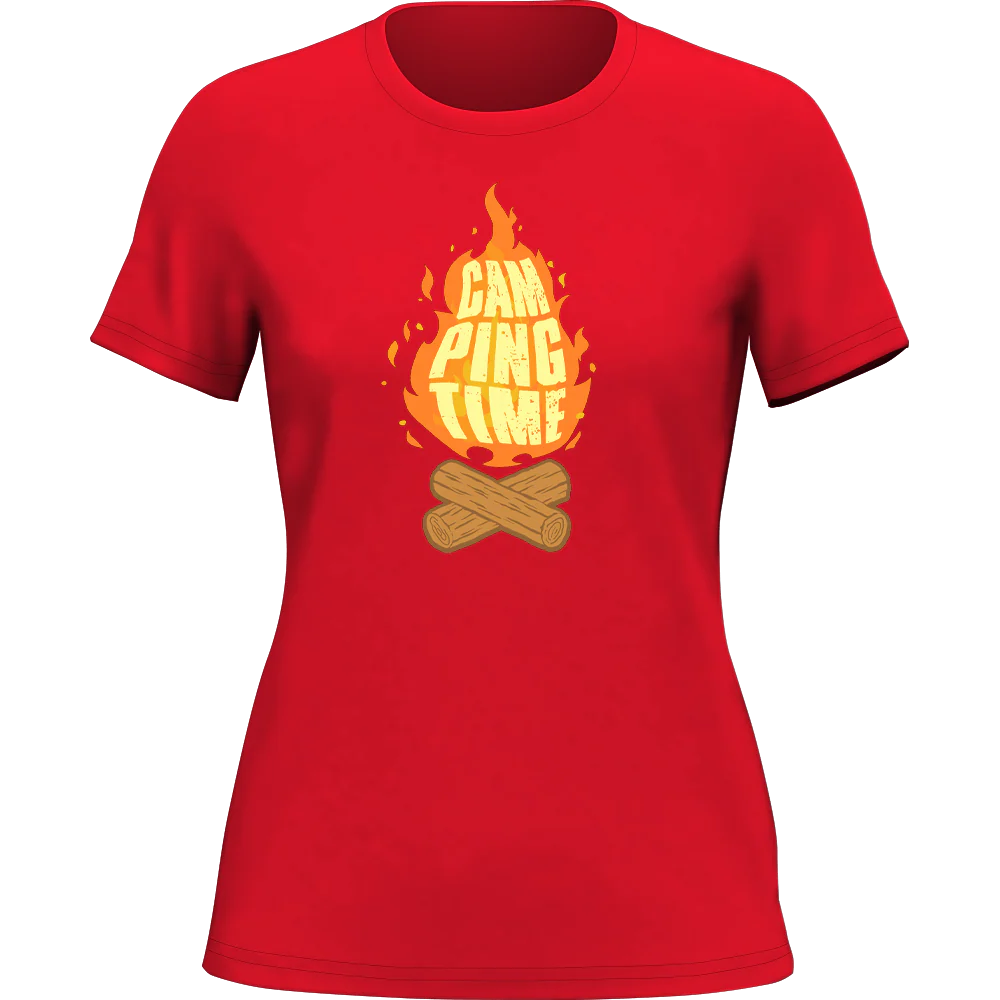 Outdoorzees Camp Fire T-Shirt for Women - Image 4