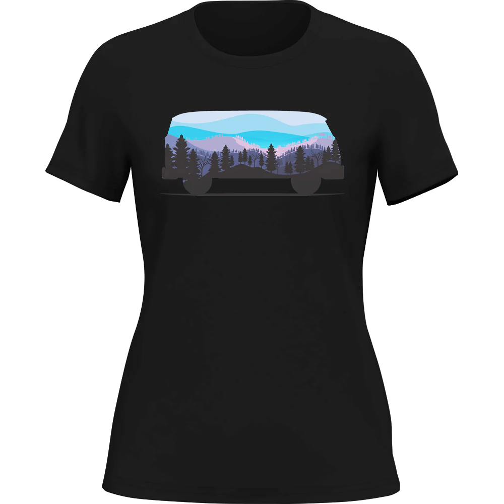 Outdoorzees Camper T-Shirt for Women