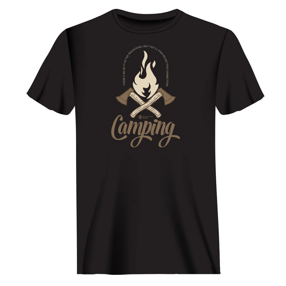 Outdoorzees Camping Axes Unisex T-Shirt