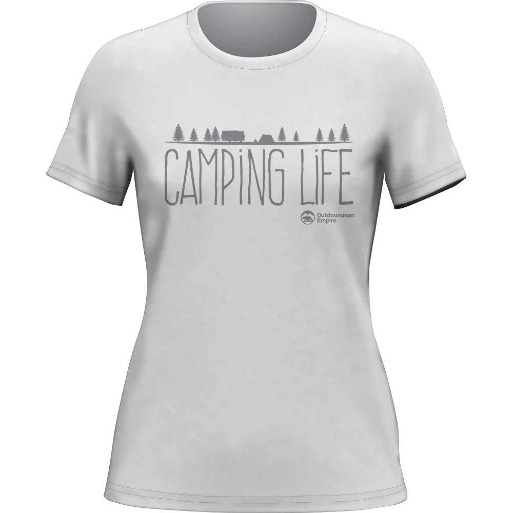 Outdoorzees Camping Life T-Shirt for Women - Image 2