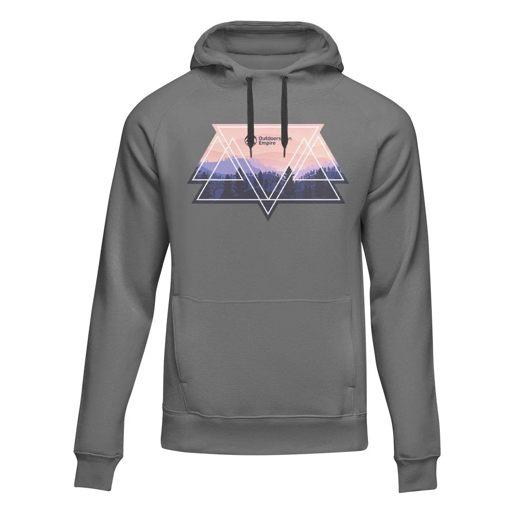 Outdoorzees Camping Triangles Unisex Hoodie
