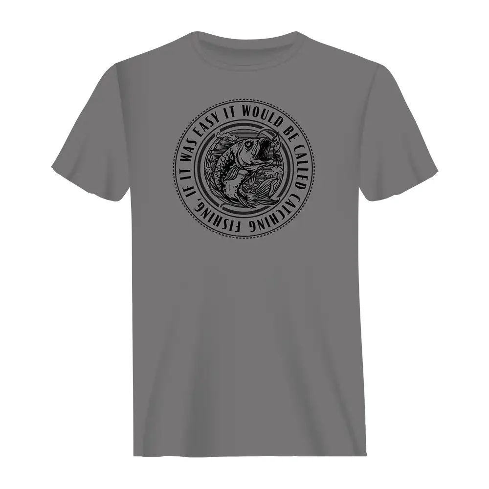 Outdoorzees Catching Fishing Man T-Shirt - Image 2
