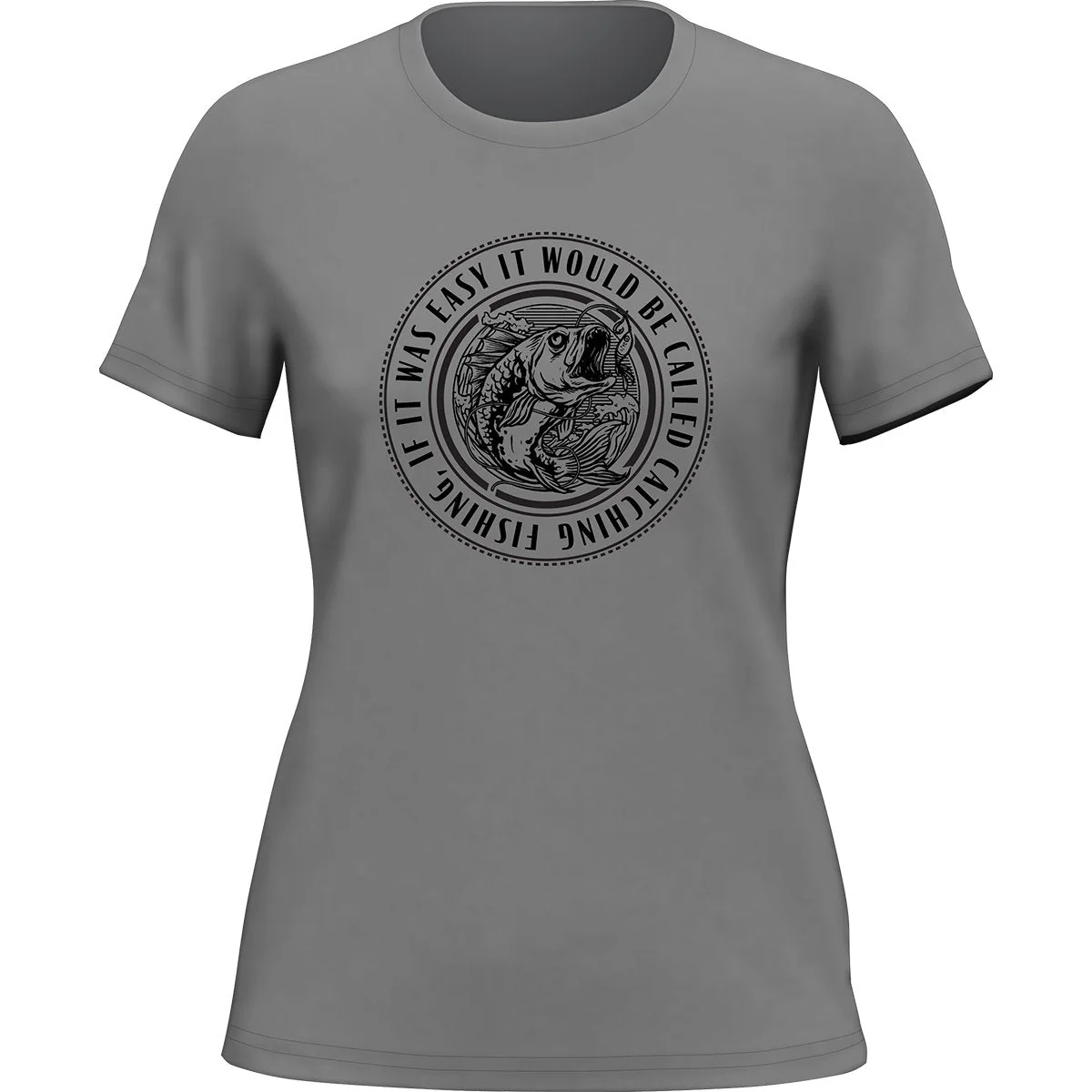 Outdoorzees Catching Fishing T-Shirt for Women - Image 2