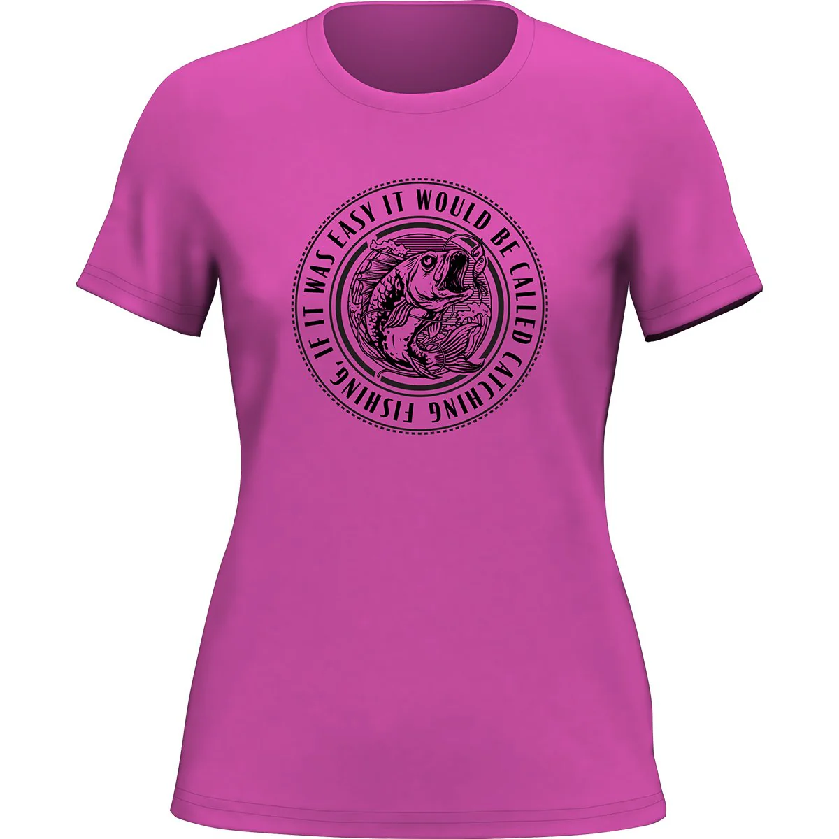 Outdoorzees Catching Fishing T-Shirt for Women - Image 3