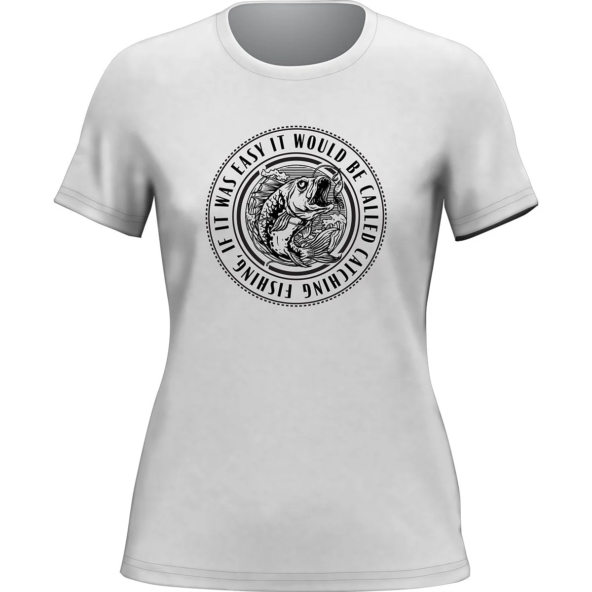 Outdoorzees Catching Fishing T-Shirt for Women - Image 4
