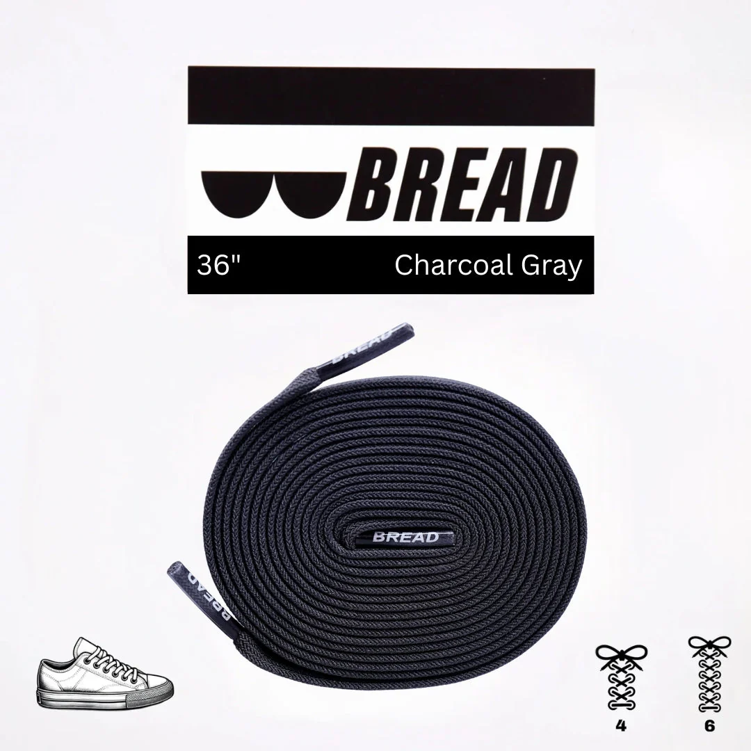 Lace Bread Charcoal Grey - Image 4