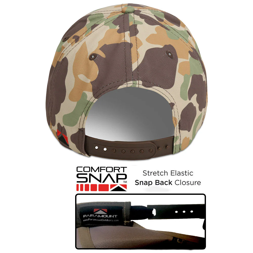 Paramount Outdoors Chocolate Lab 6-Panel Riverside Vintage Camo Cap - Image 4