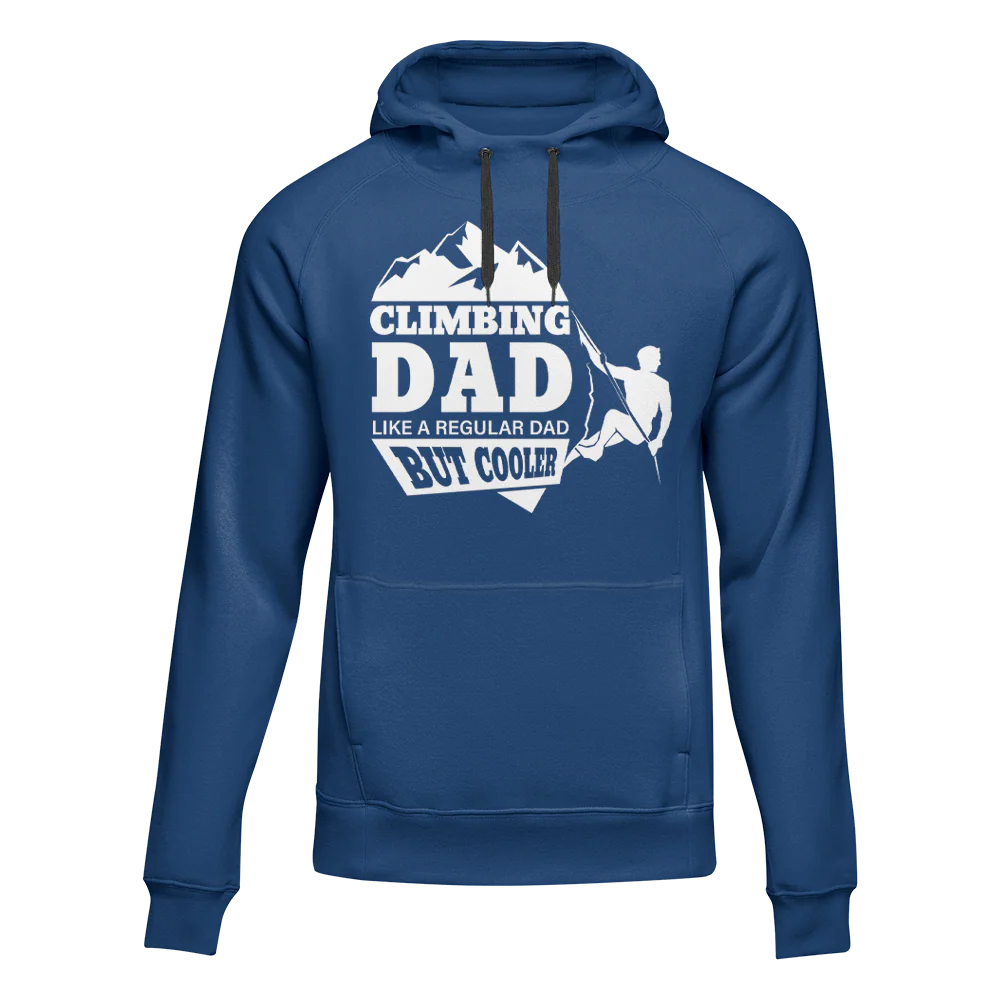Outdoorzees Climbing Dad Unisex Hoodie
