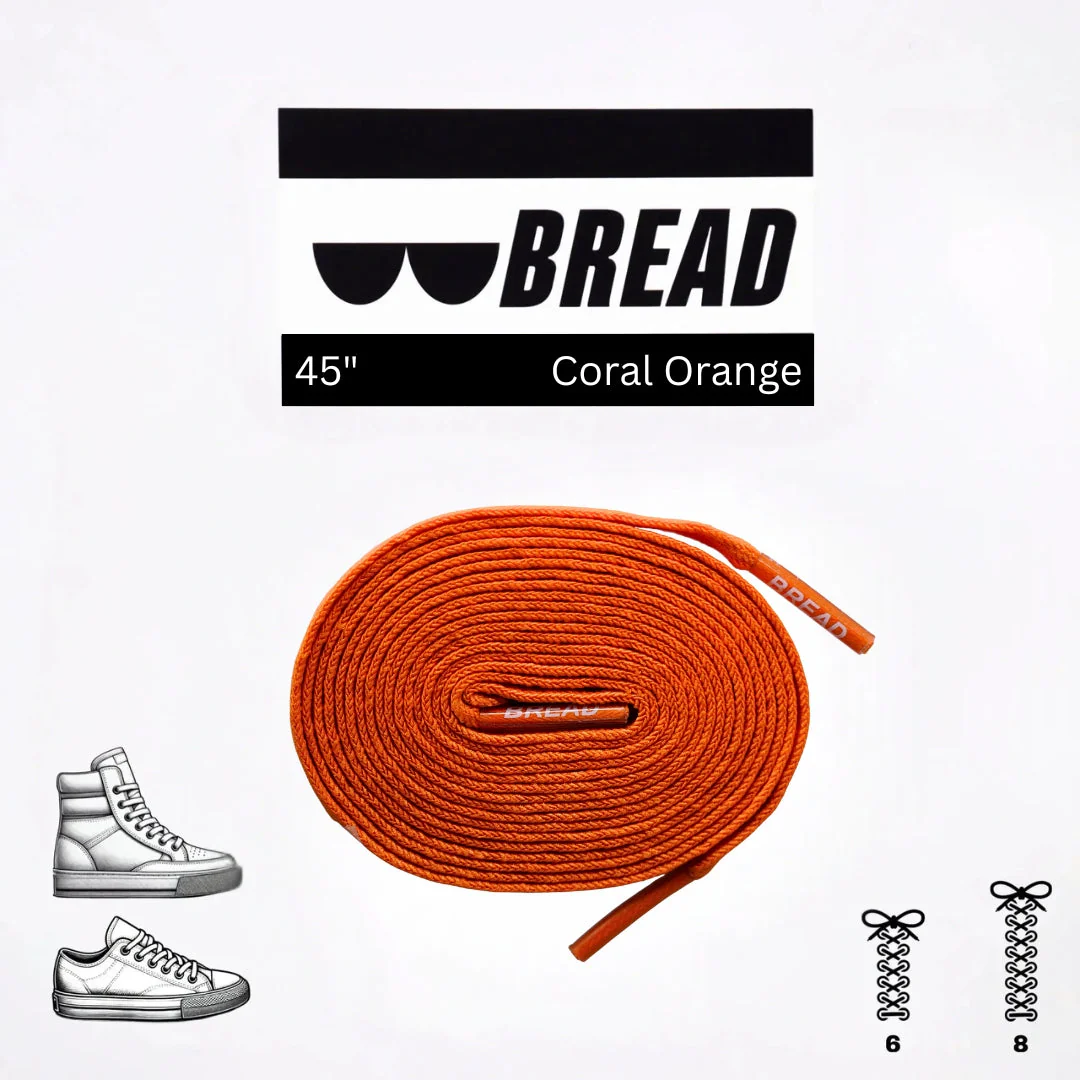 Lace Bread  Coral Orange - Image 7