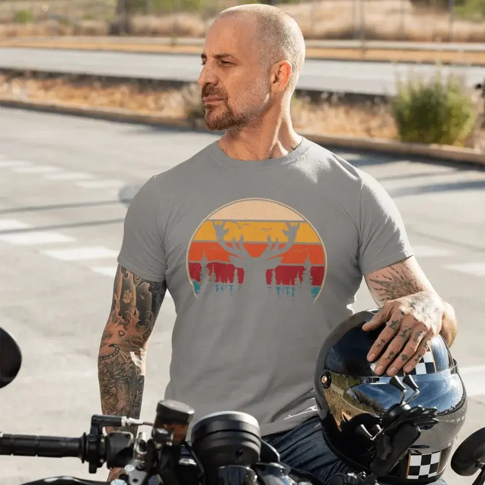 Outdoorzees Deer Color Man T-Shirt - Image 2