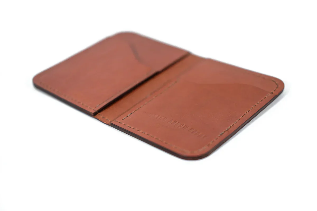 Twisted Arrow Goods Double Barrel Vertical Bifold Wallet - Image 2