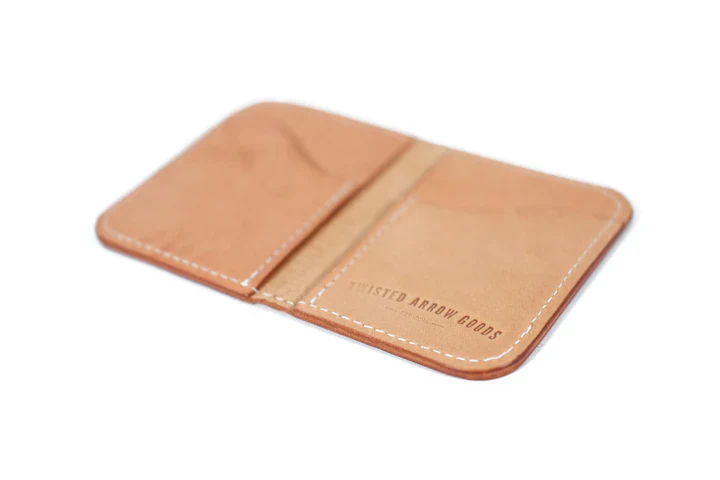 Twisted Arrow Goods Double Barrel Vertical Bifold Wallet - Image 6