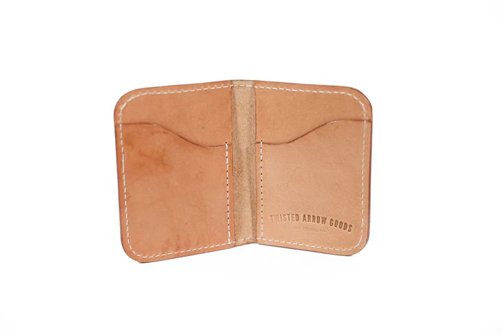 Twisted Arrow Goods Double Barrel Vertical Bifold Wallet - Image 7