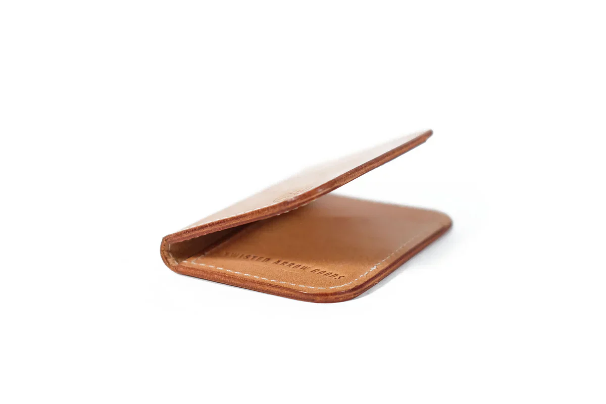 Twisted Arrow Goods Double Barrel Vertical Bifold Wallet - Image 8