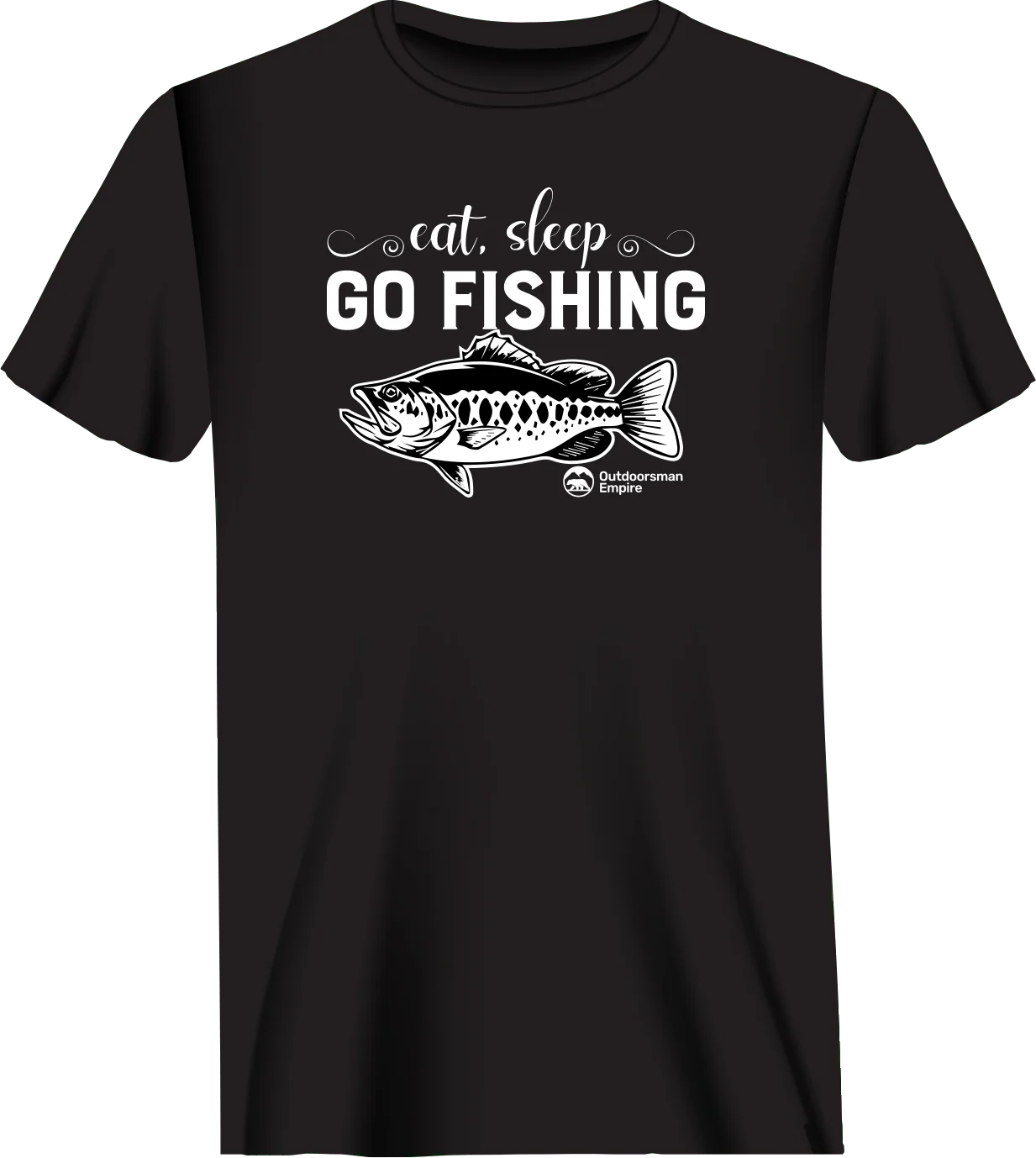 Outdoorzees Eat Sleep Go Fishing Man T-Shirt