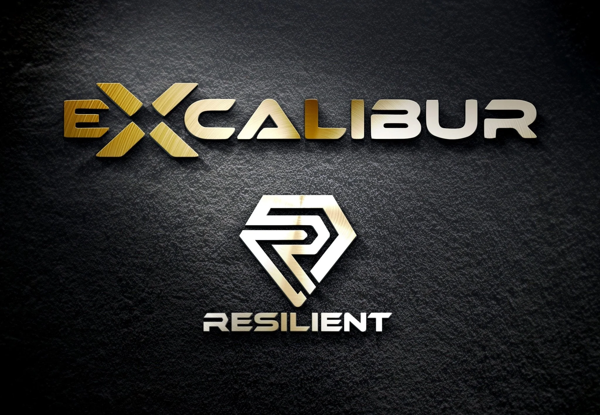 Resilient SFBL Excalibur Fastpitch Batting gloves - Black and Gold - Image 5