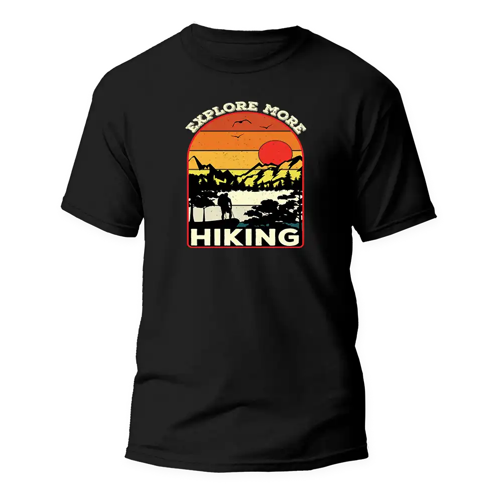 Outdoorzees Explore More Hiking Man T-Shirt