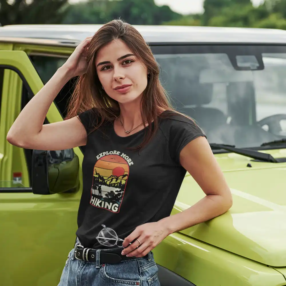 Outdoorzees Explore More Hiking T-Shirt for Women - Image 5