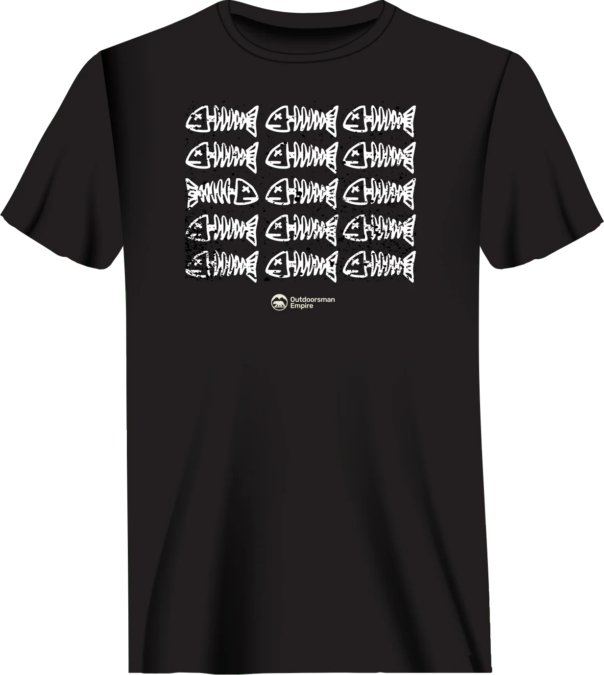 Outdoorzees Fish Bones Man T-Shirt