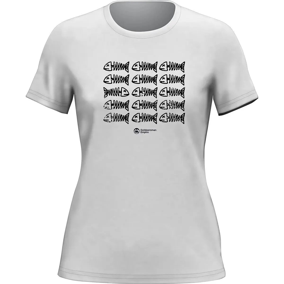Outdoorzees Fish Bones T-Shirt for Women - Image 4
