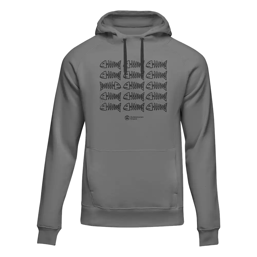 Outdoorzees Fish bones Unisex Hoodie - Image 2