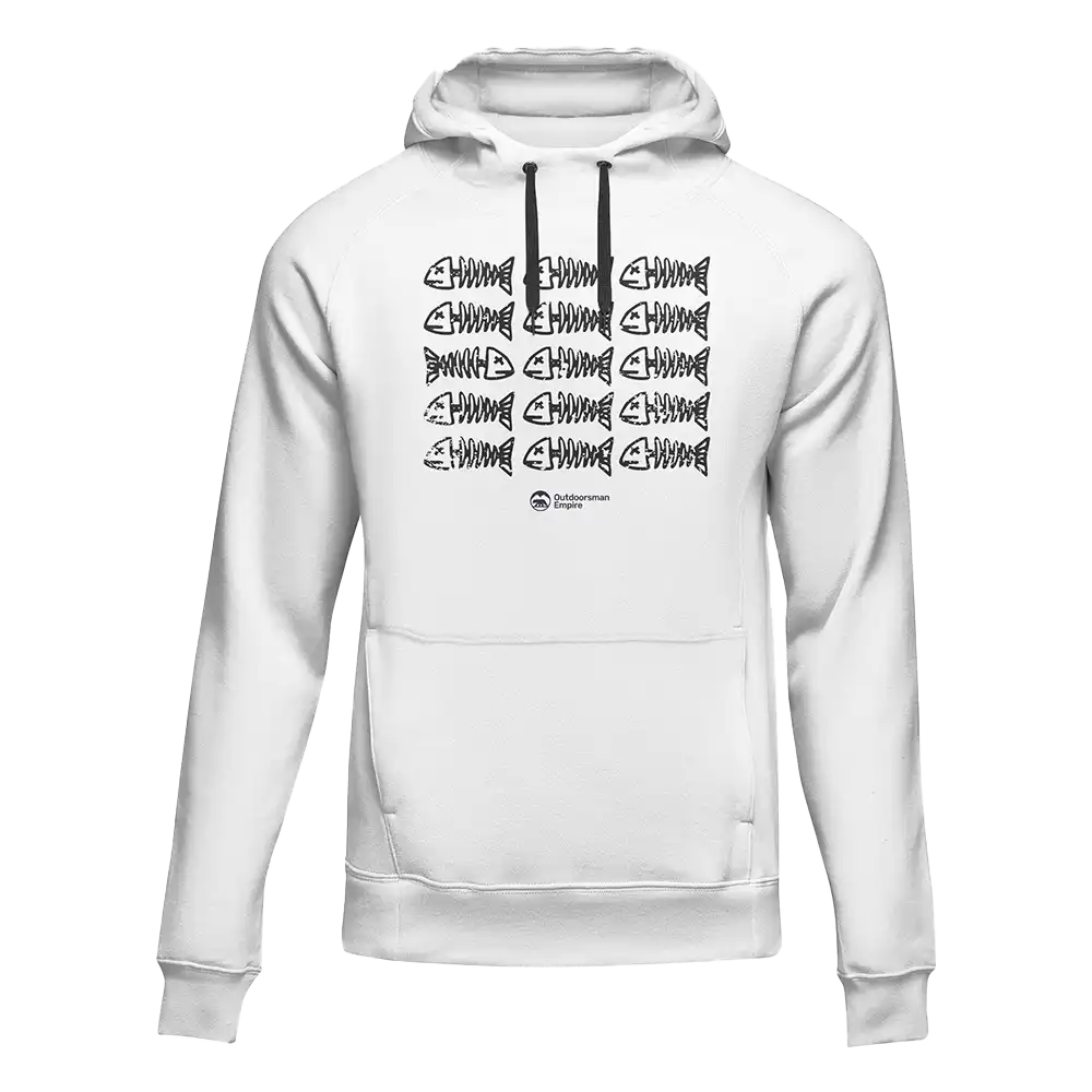 Outdoorzees Fish bones Unisex Hoodie - Image 3