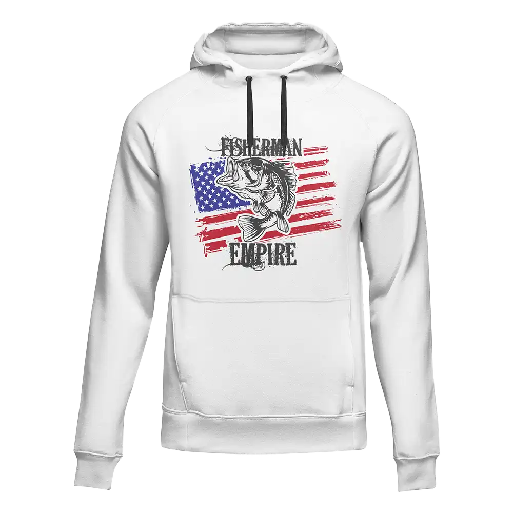 Outdoorzees Fisherman American Empire Color Unisex Hoodie - Image 2