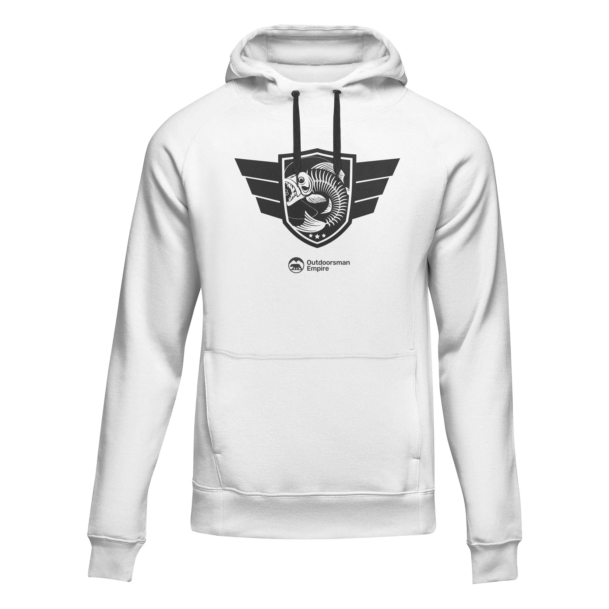 Outdoorzees Fishing Air Force Unisex Hoodie - Image 3